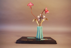 Orchid & Daffodil Sculpture